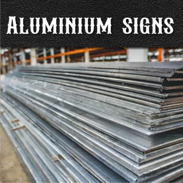 Aluminum Signs