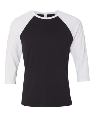 BELLA + CANVAS - Unisex Three-Quarter Sleeve Baseball Tee - 3200