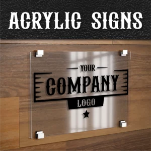 Acrylic Interior Signs